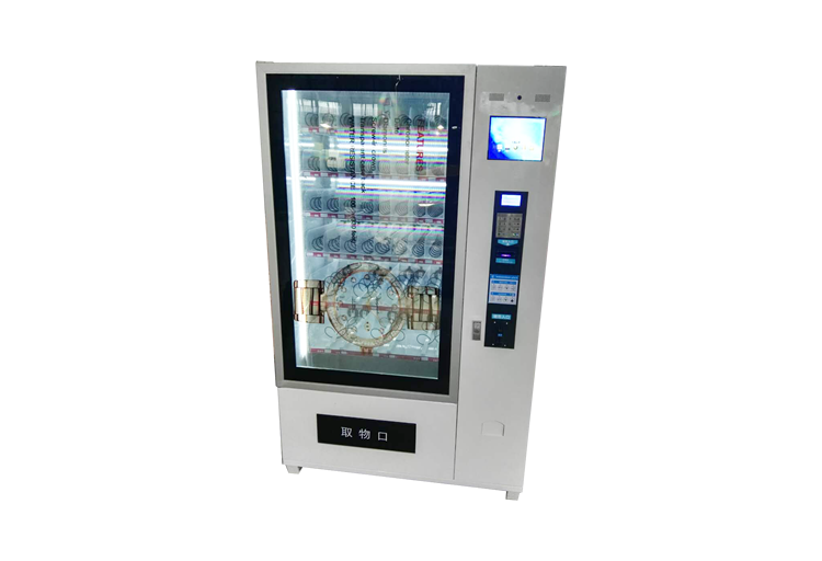 Transparent LCD vending machine